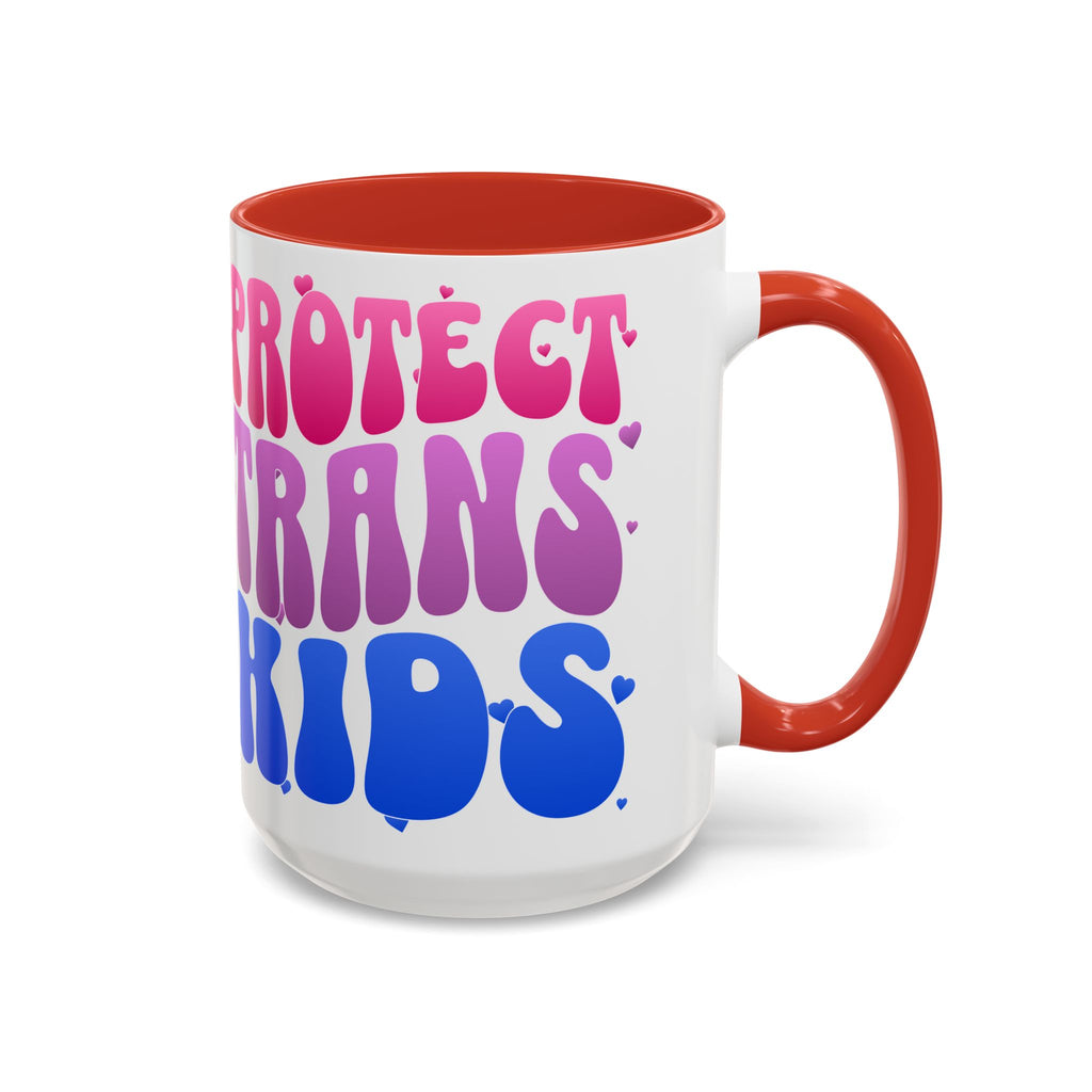Protect Trans Kids Mug - Transgender Pride Merch - Activist Gift - Social Justice Merch - Anti Trump Mug