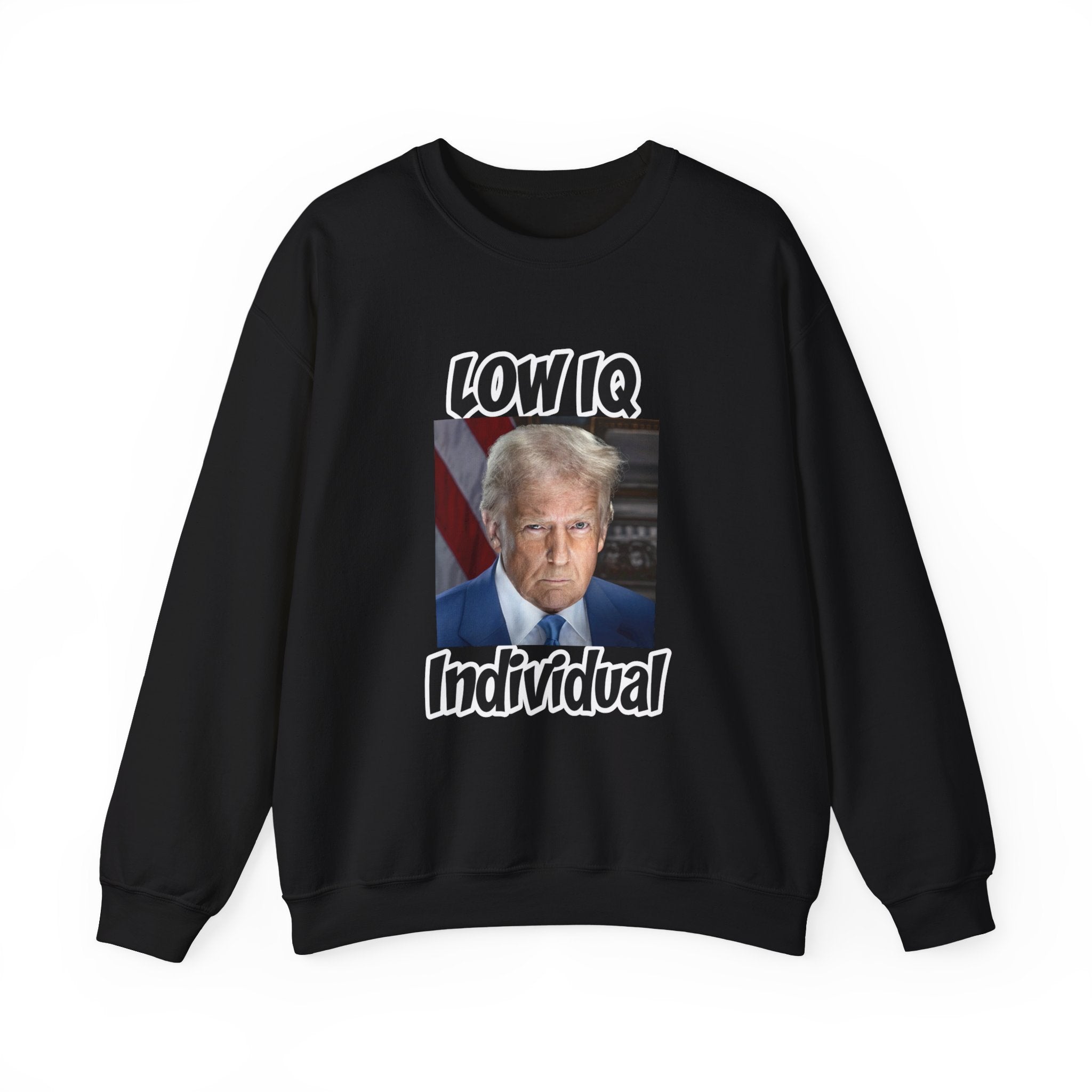 Anti Trump Sweater - Low IQ Individual - Political Satire - Feminist Sweater - Democrat Gift - Anti Republican