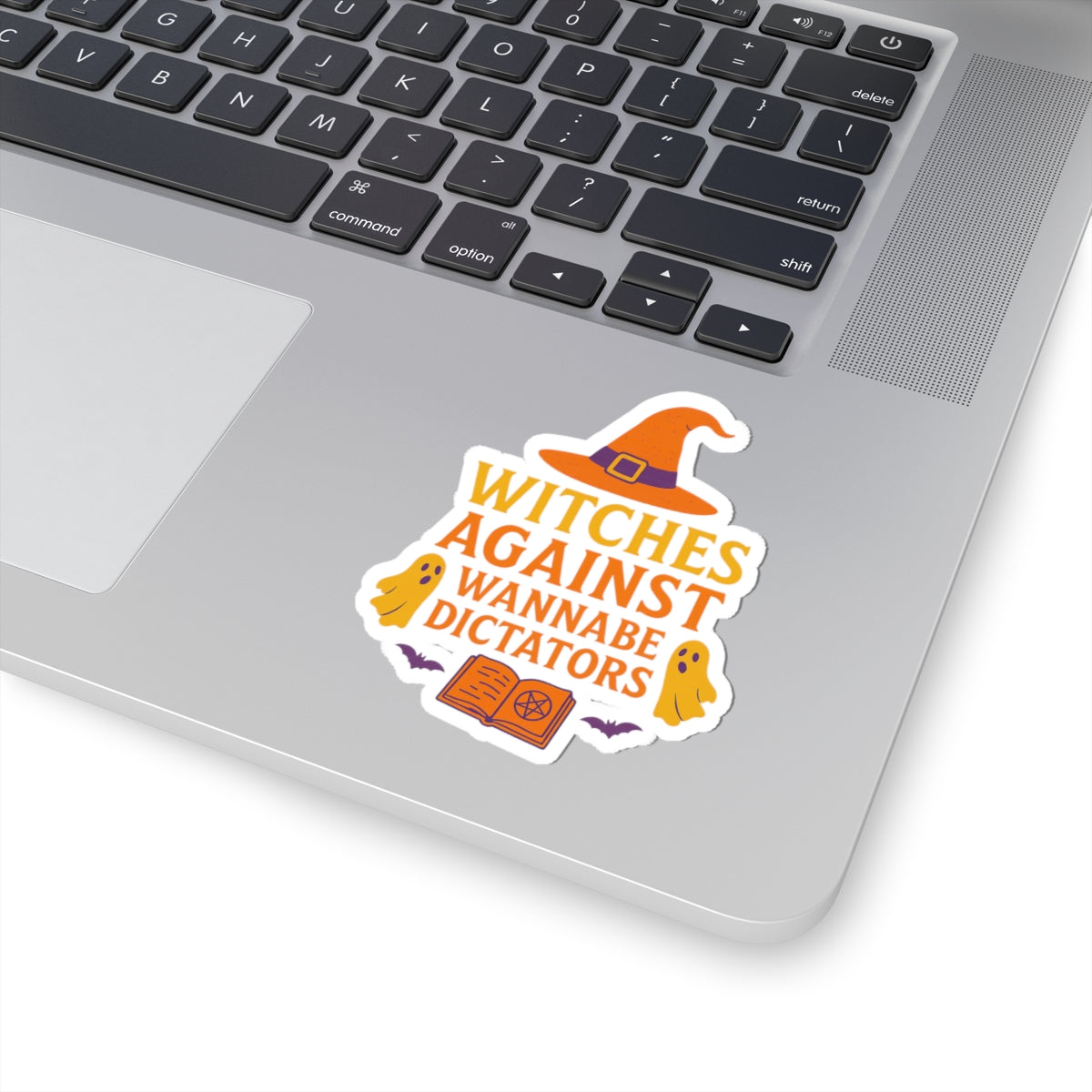 Political Halloween Stickers - Witches Against Wannabe Dictators - Feminist Sticker - Anti Trump Stickers - Protest Sticker