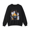 Ragdolls Cat Witches Sweatshirt - Cute Halloween Apparel - Witchy Vibes - Cat Lovers Gift - Spooky Cute