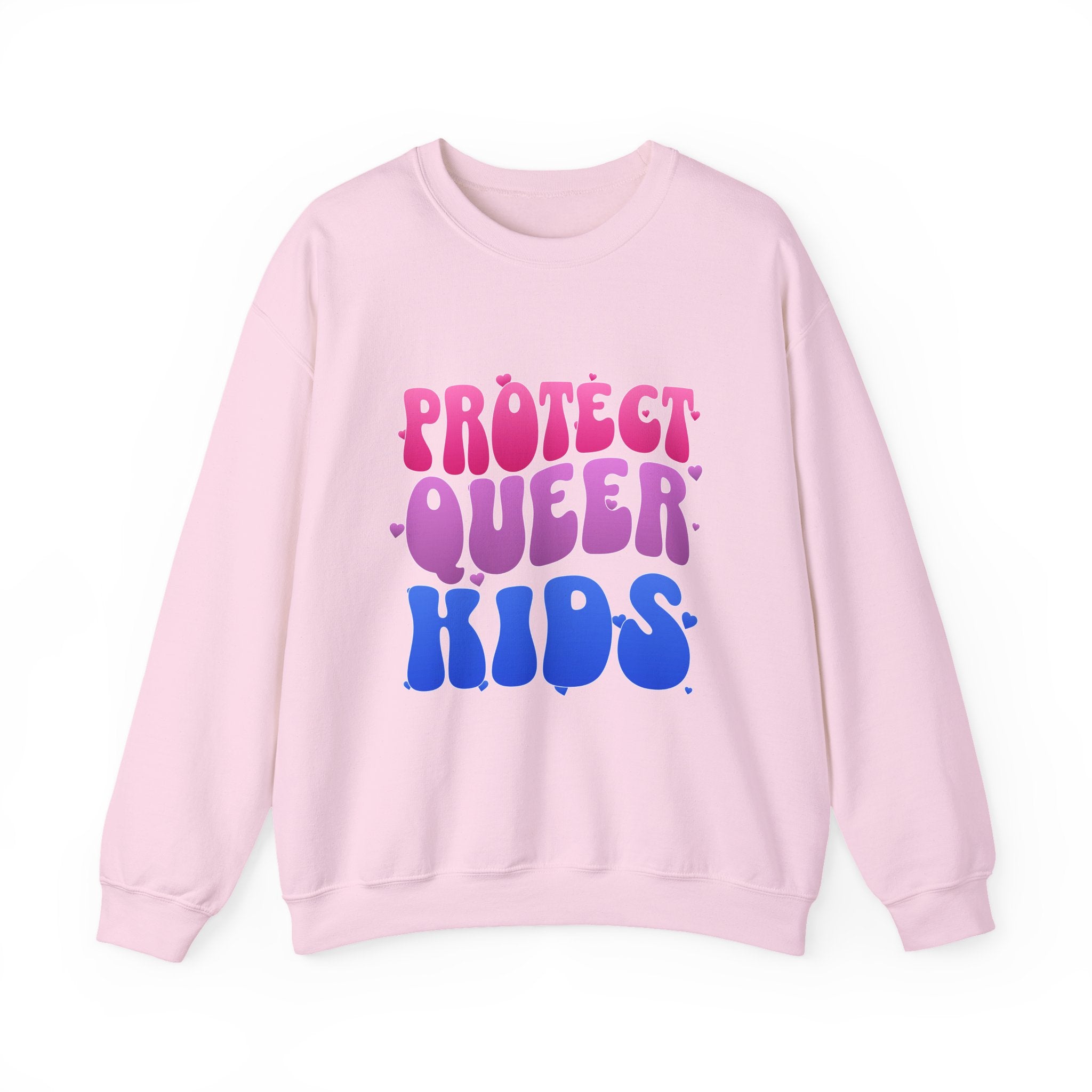 Protect Queer Kids Sweatshirt - LGBTQ+ Sweater - Activist Gift - Pride Festival Merch - Human Rights Sweater