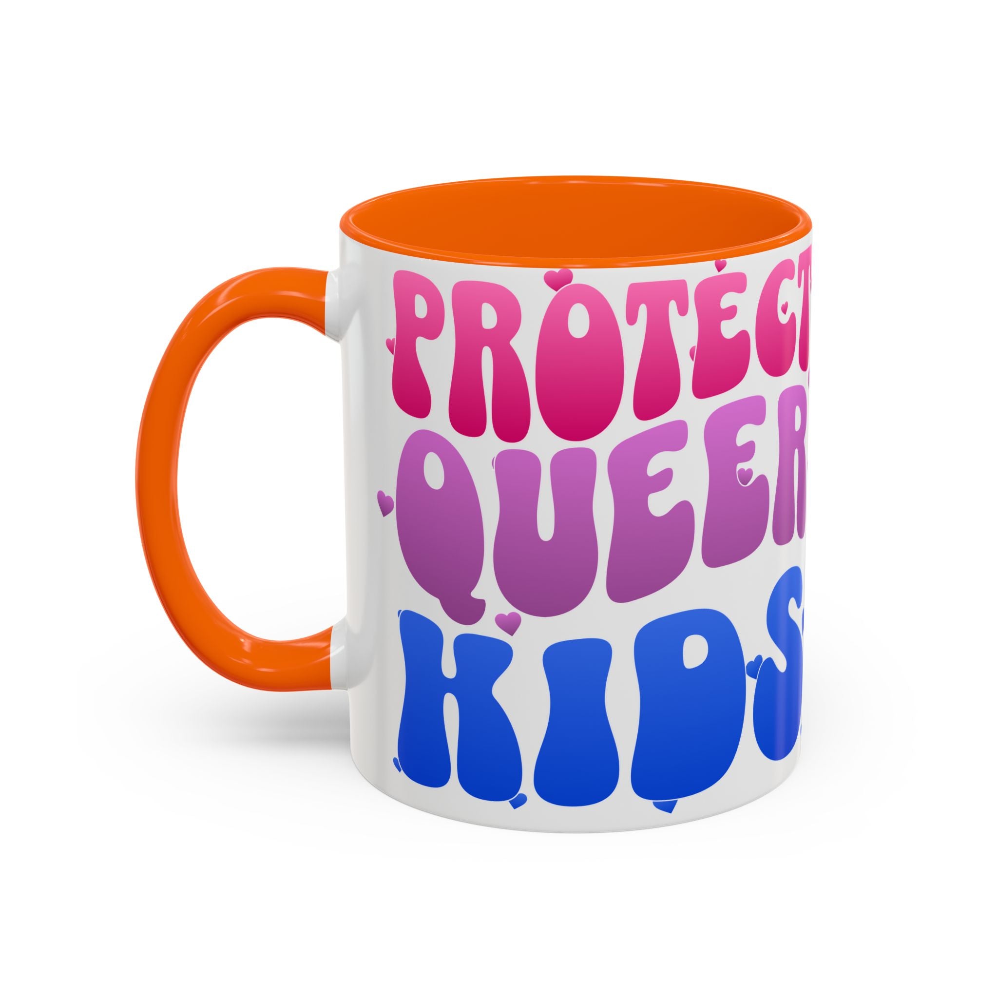 Protect Queer Kids Mug - Trans Ally - Social Justice Mug - LGBTQ Pride Merch - Activist Gift - Queer Pride