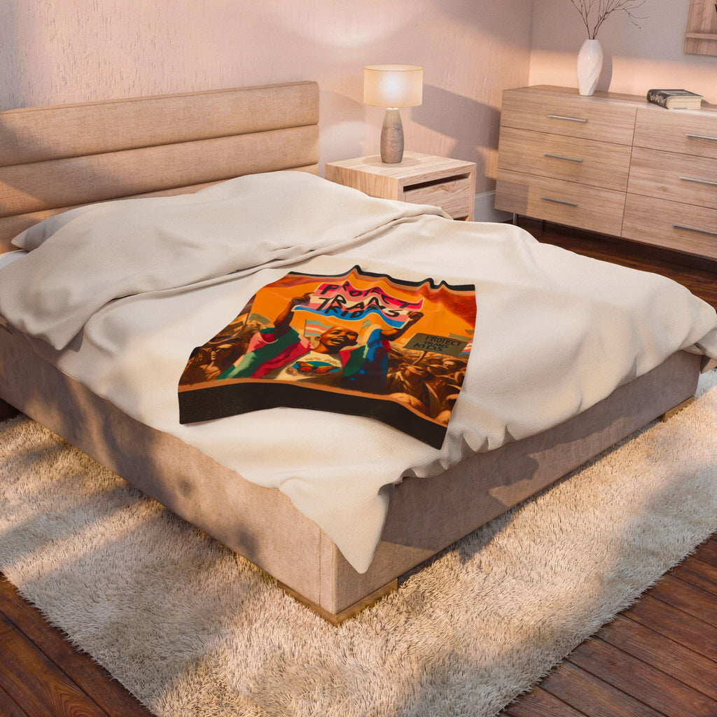 Protect Trans Kids Blanket - Trans Gift - Trans Owned Shop - Protect Queer Kids - Transgender Pride - LGBTQ Wall Tapestry - Trans Ally