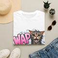 WAP Wet Cat - Adult Humor Tee , Cute Naughty Cat Gift