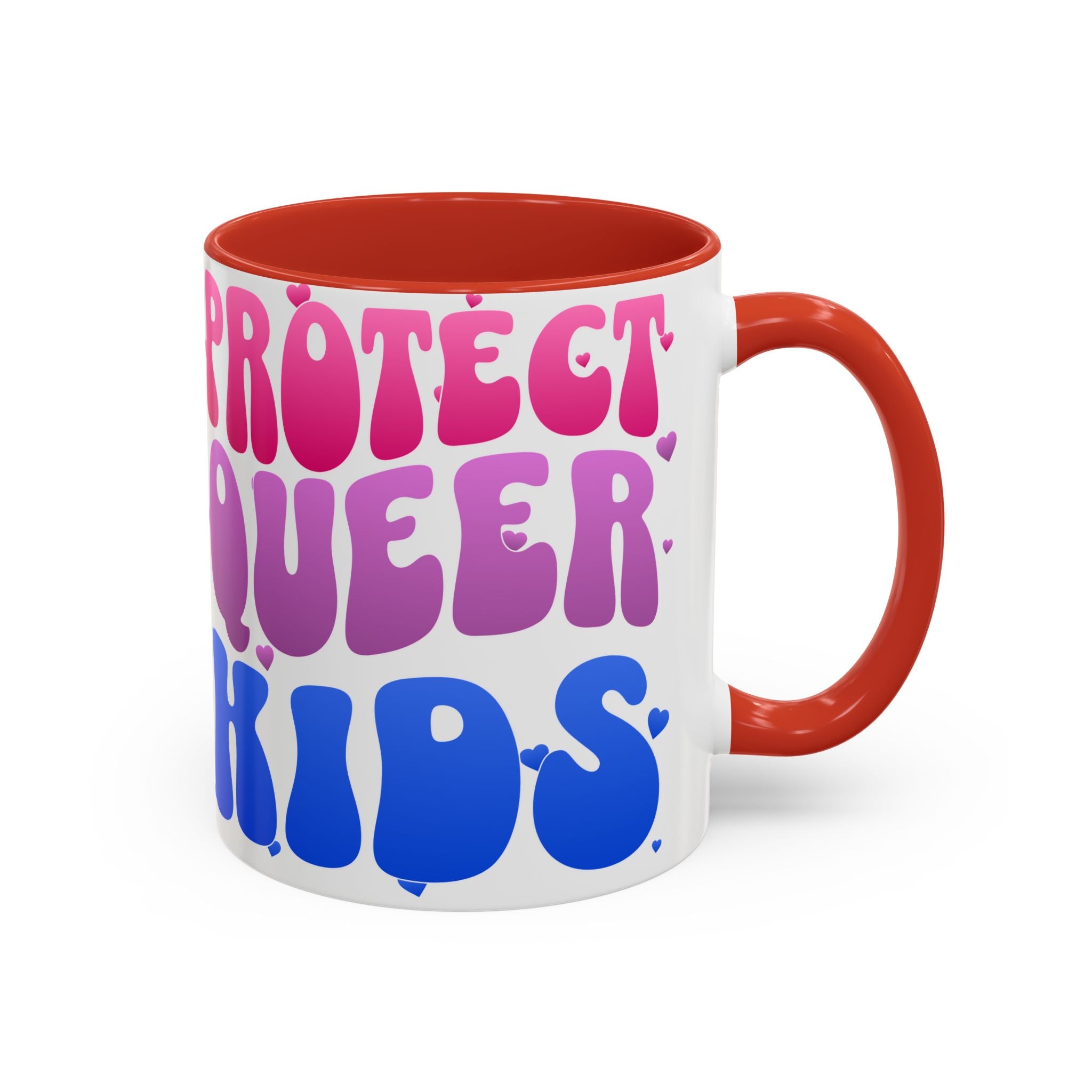 Protect Queer Kids Mug - Trans Ally - Social Justice Mug - LGBTQ Pride Merch - Activist Gift - Queer Pride