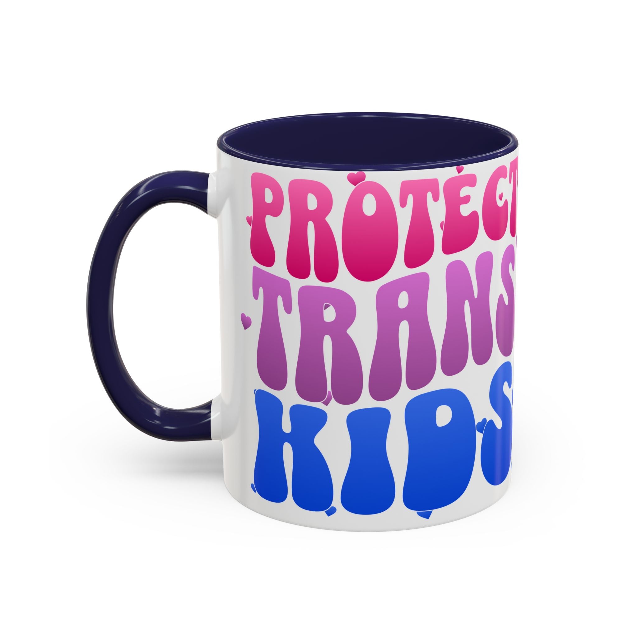 Protect Trans Kids Mug - Transgender Pride Merch - Activist Gift - Social Justice Merch - Anti Trump Mug