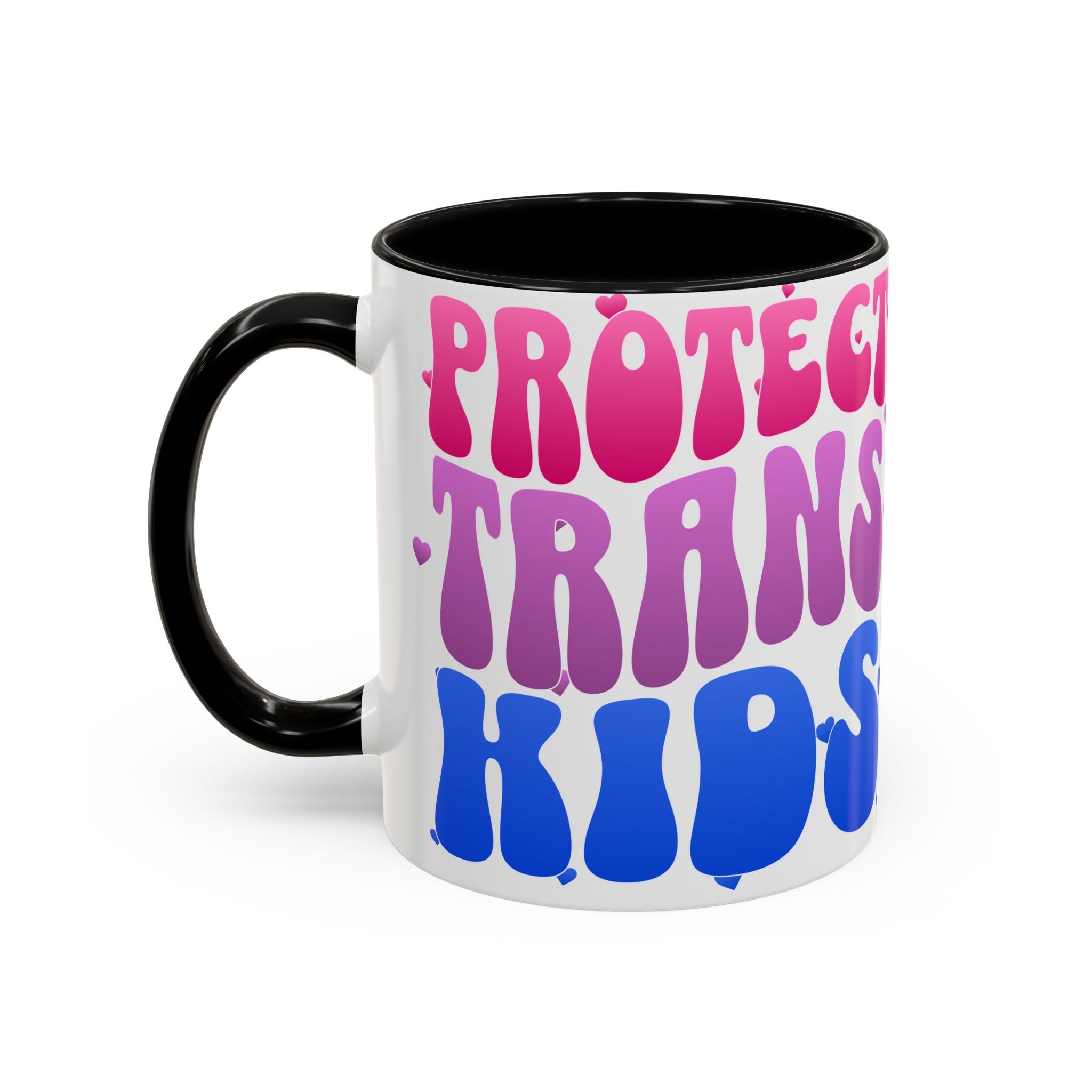 Protect Trans Kids Mug - Transgender Pride Merch - Activist Gift - Social Justice Merch - Anti Trump Mug