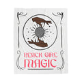 Black Girl Magic Blanket - Halloween Blanket - Black Witch Gift - Black Woman Gift