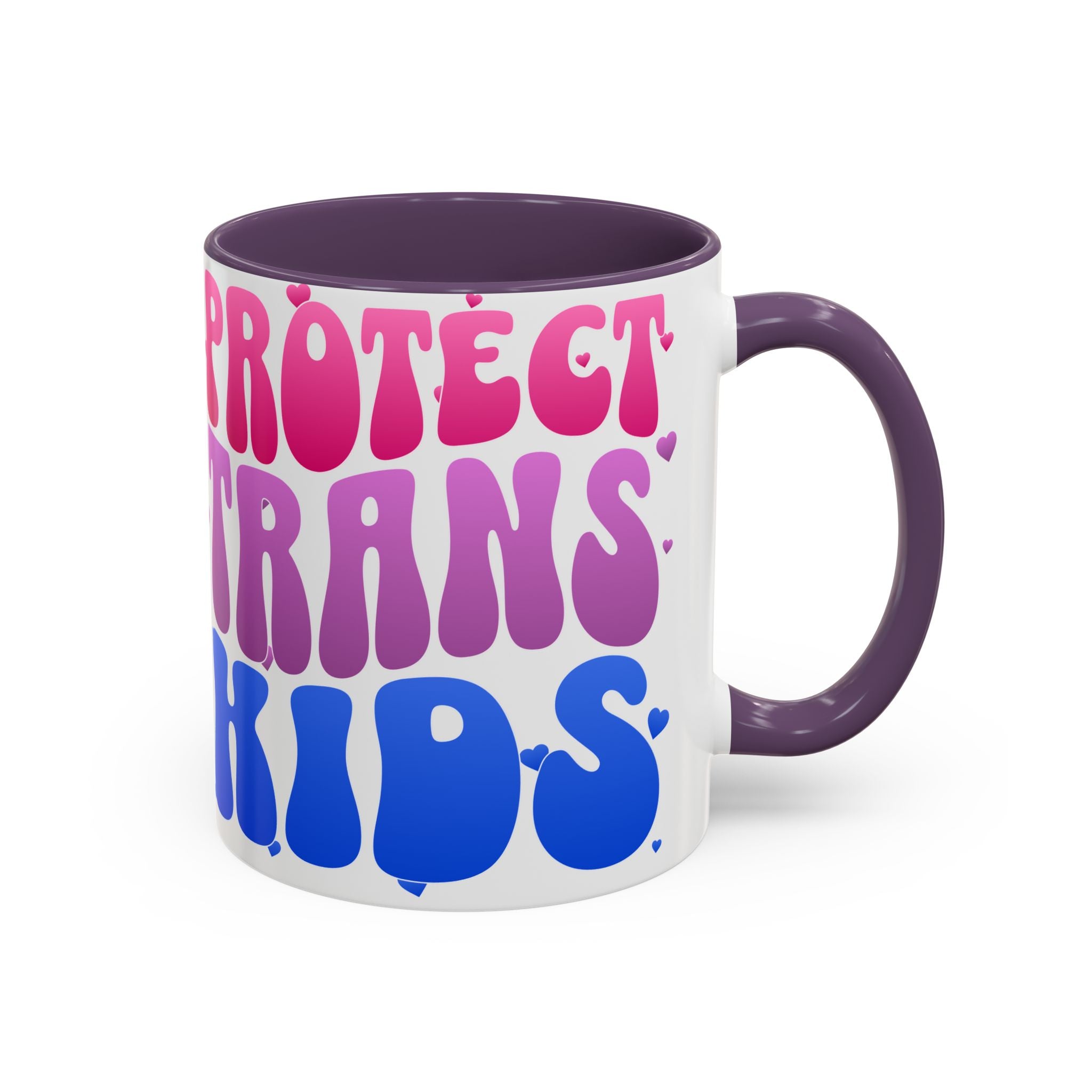 Protect Trans Kids Mug - Transgender Pride Merch - Activist Gift - Social Justice Merch - Anti Trump Mug