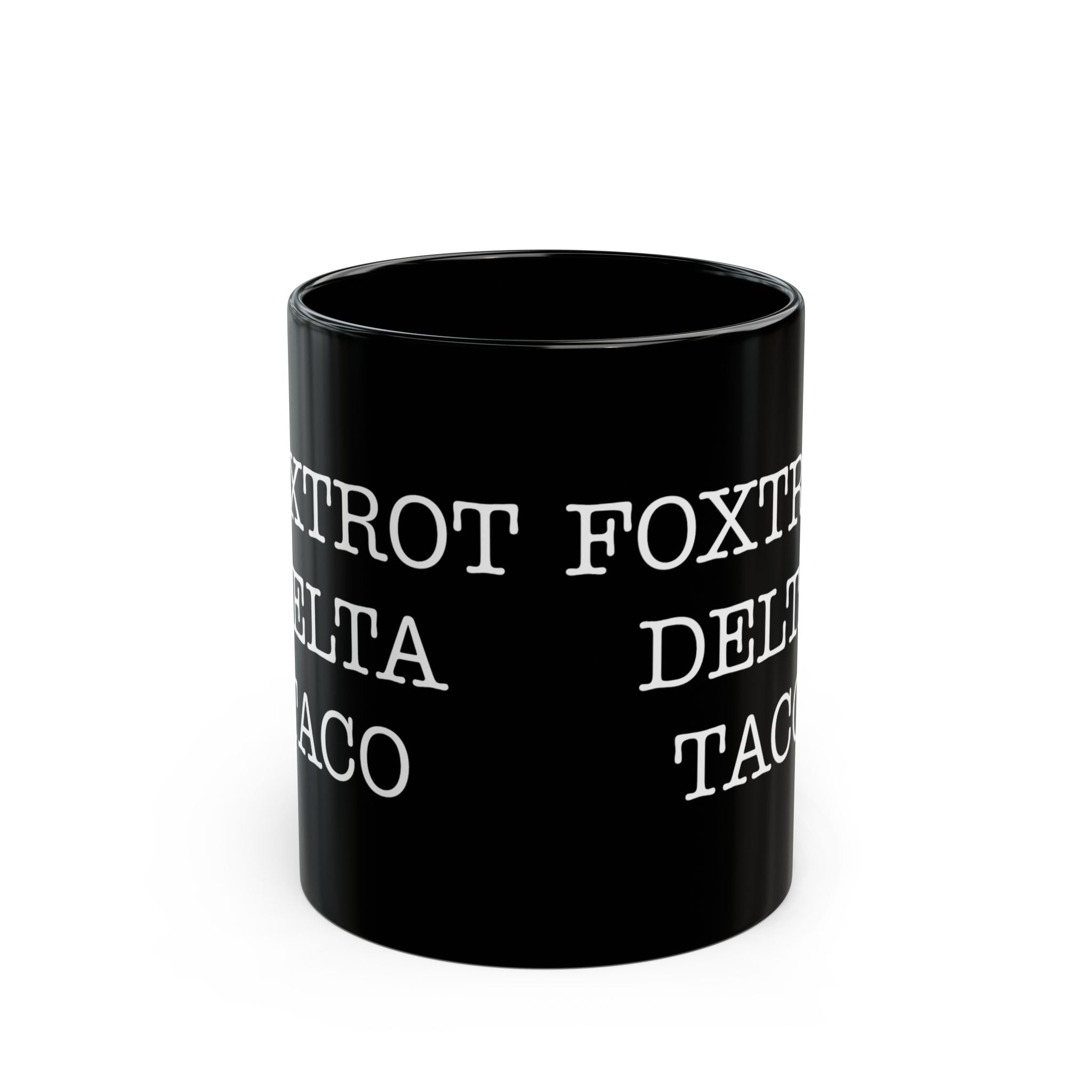 Foxtrot Delta Taco Mug - Anti Trump Anti MAGA merch - Subtle Anti Trump Merch - Political Satire - Gift For Activists - TACO Trump