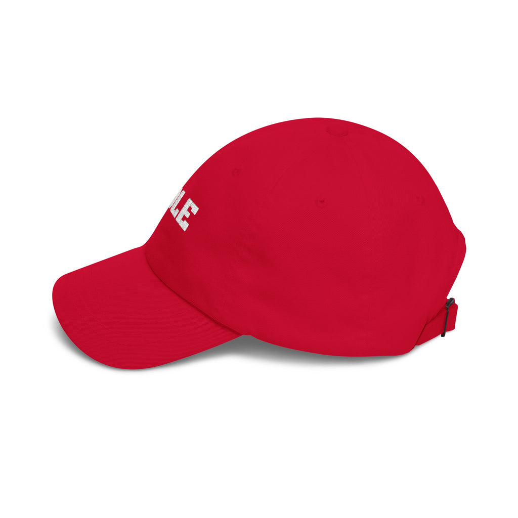 Classic Dad Cap with 'HOLE' Text - Trendy Cap for Dads, Casual Outfit, Gift for Father's Day, Summer Accessory, Everyday Style