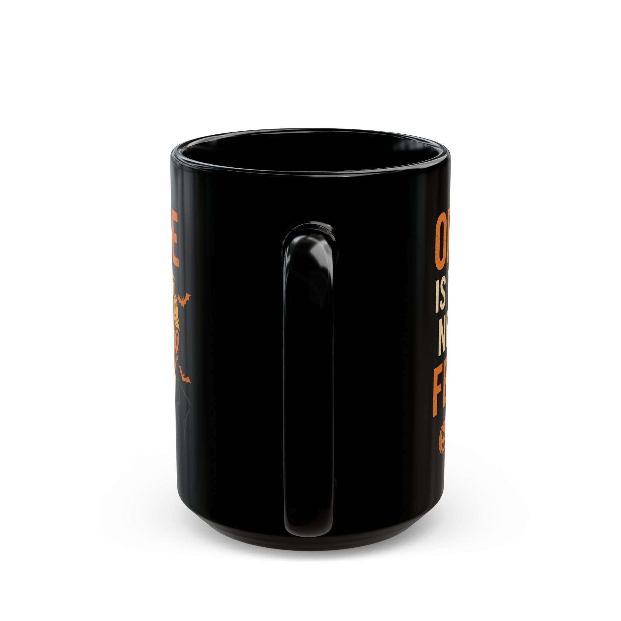 Political Halloween Mug - Orange Is The New Fear - Subtle Anti Trump Mug - Political Satire - Democrat Gift