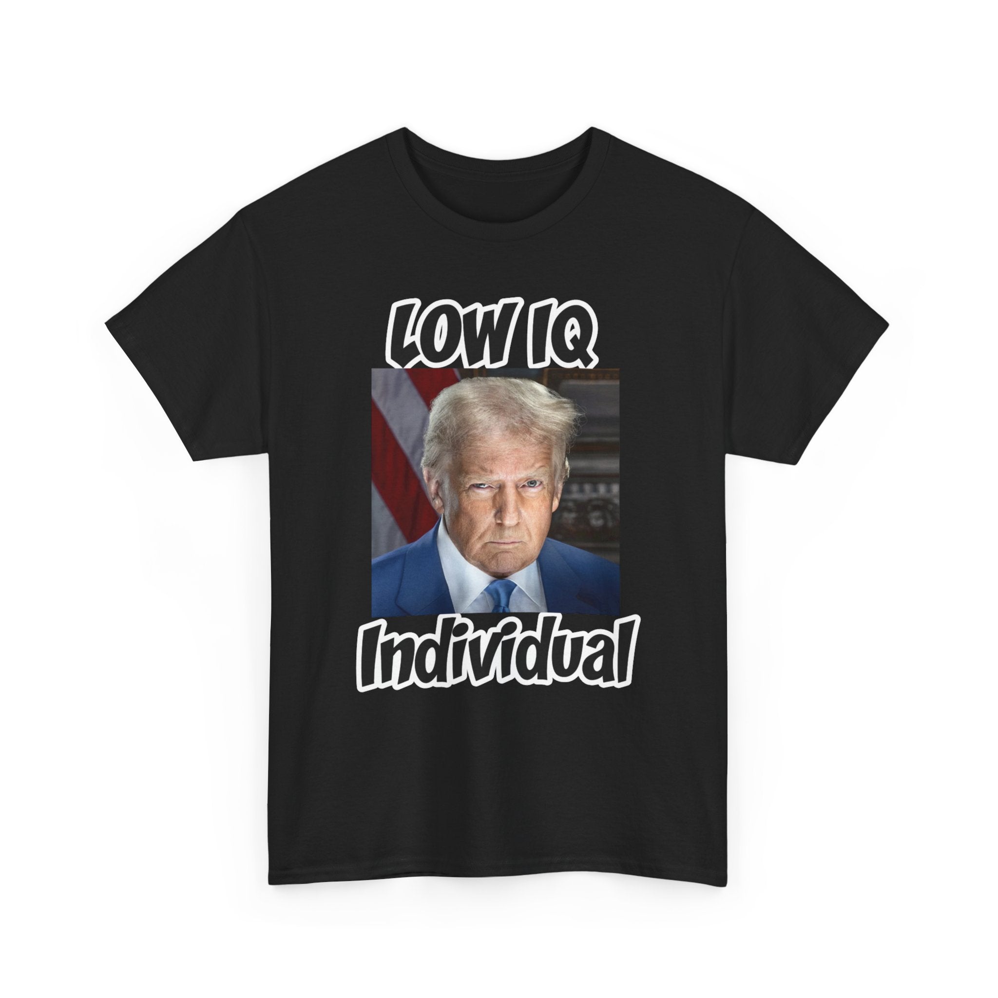Anti Trump Shirt - Low IQ Individual - Political Satire - Funny Protest Shirt - Anti MAGA - Democrat Gift