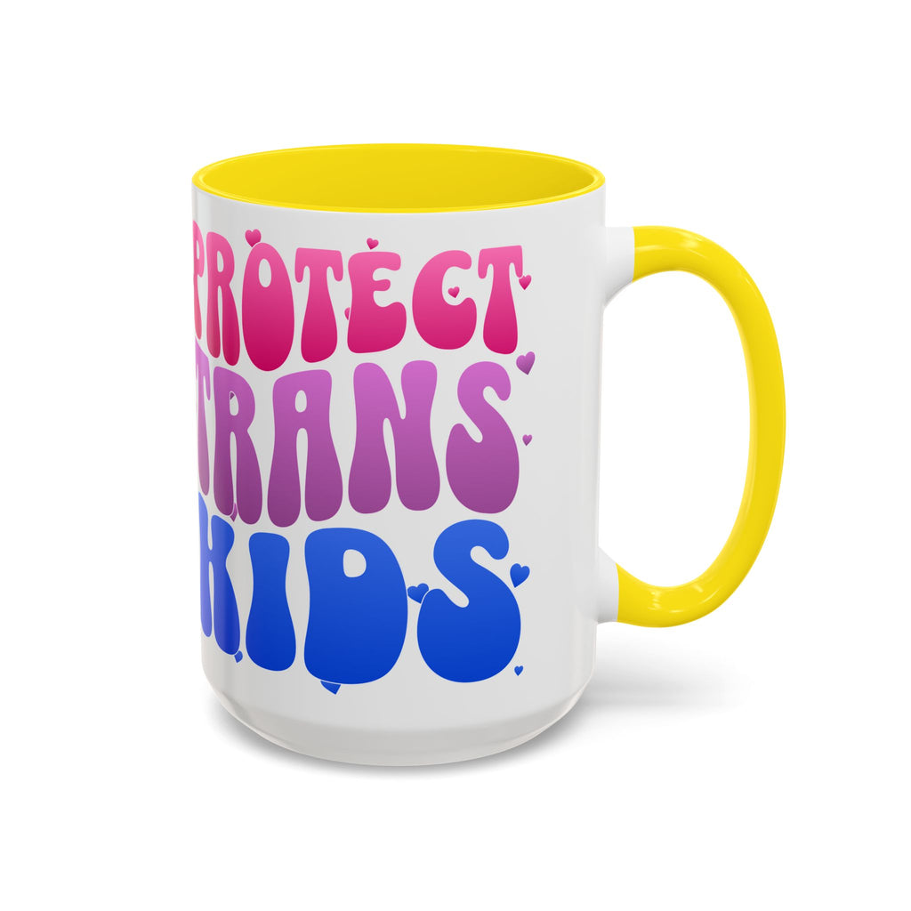 Protect Trans Kids Mug - Transgender Pride Merch - Activist Gift - Social Justice Merch - Anti Trump Mug