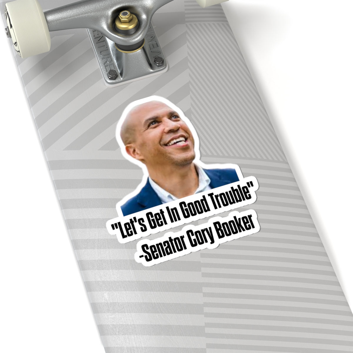 Senator Cory Booker Sticker - Lets get in good trouble - Political Decal - Democrat Gift - For Activist Protest Merch