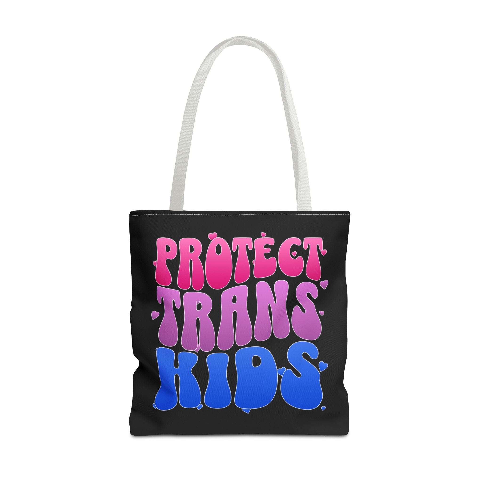 Protect Trans Kids Tote Bag - LGBTQ Ally Merch - Trans Pride Bag - Pride Festival Tote