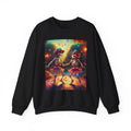 Dancing Skeleton Sweatshirt -  Dia de los Muertos - Skelton Couple Halloween - Day Of The Dead Tee - Girly Halloween Tee