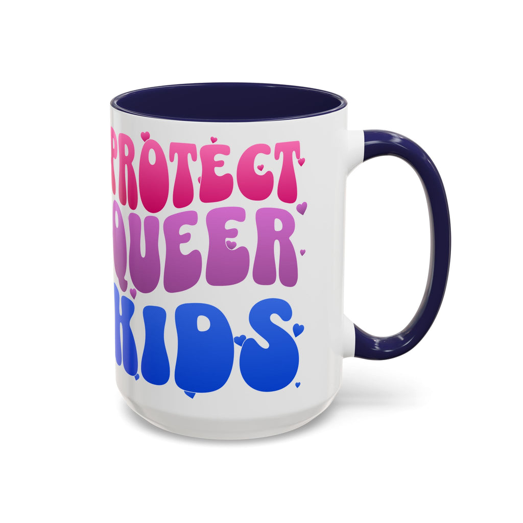 Protect Queer Kids Mug - Trans Ally - Social Justice Mug - LGBTQ Pride Merch - Activist Gift - Queer Pride