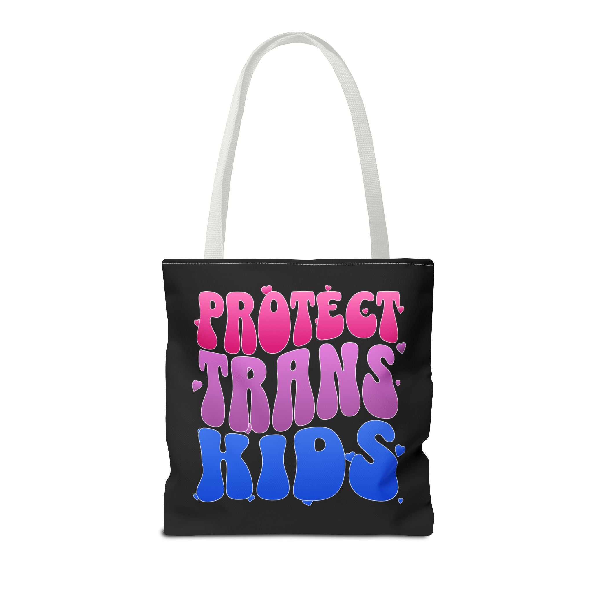 Protect Trans Kids Tote Bag - LGBTQ Ally Merch - Trans Pride Bag - Pride Festival Tote