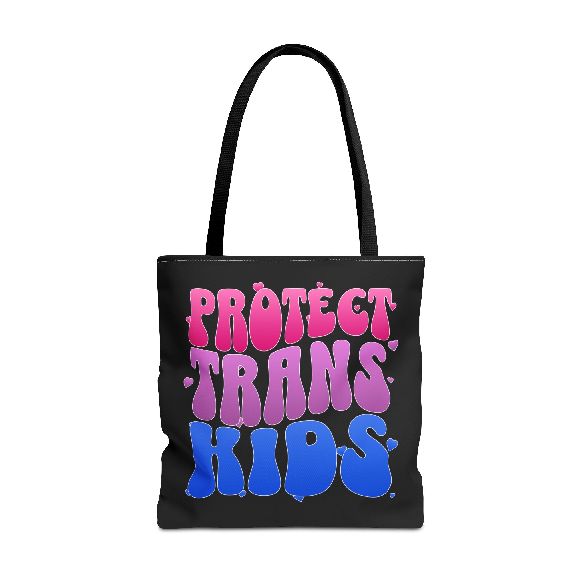 Protect Trans Kids Tote Bag - LGBTQ Ally Merch - Trans Pride Bag - Pride Festival Tote