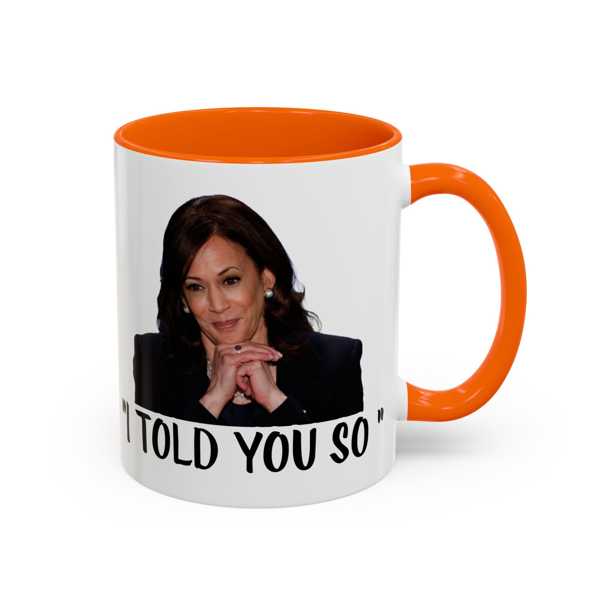 Kamala Harris Mug -  I Told You So - Feminist Mug - Anti Trump Mug - Anti MAGA - Anti Republican - Pro Democracy