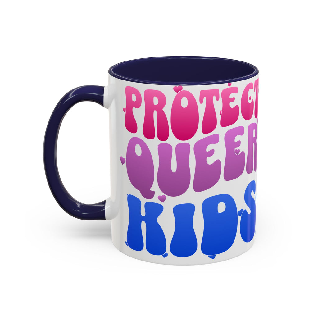 Protect Queer Kids Mug - Trans Ally - Social Justice Mug - LGBTQ Pride Merch - Activist Gift - Queer Pride