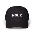 Classic Dad Cap with 'HOLE' Text - Trendy Cap for Dads, Casual Outfit, Gift for Father's Day, Summer Accessory, Everyday Style