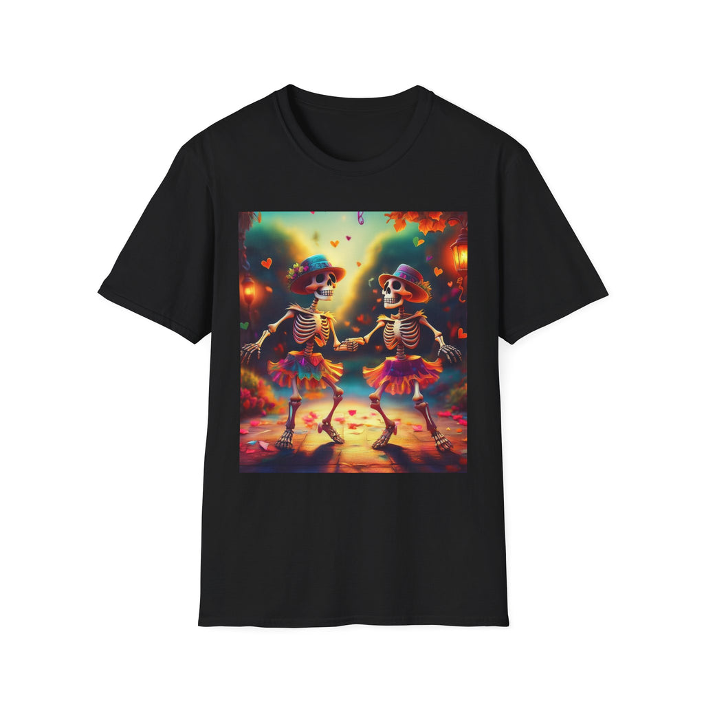 Dancing Skeleton Shirt - Dia Des Mortes Shirt - Cute  Skeleton Couple Halloween Shirt - Halloween 2025