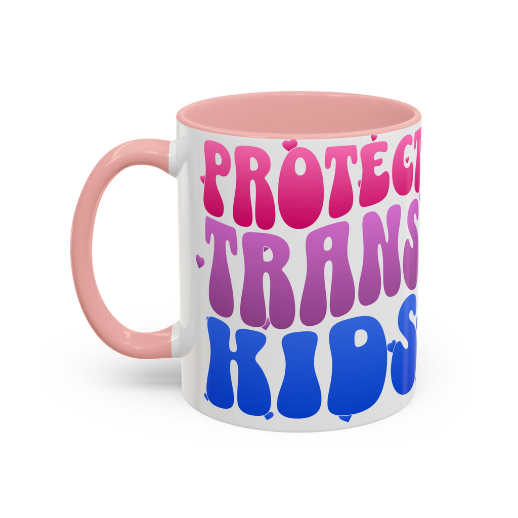 Protect Trans Kids Mug - Transgender Pride Merch - Activist Gift - Social Justice Merch - Anti Trump Mug
