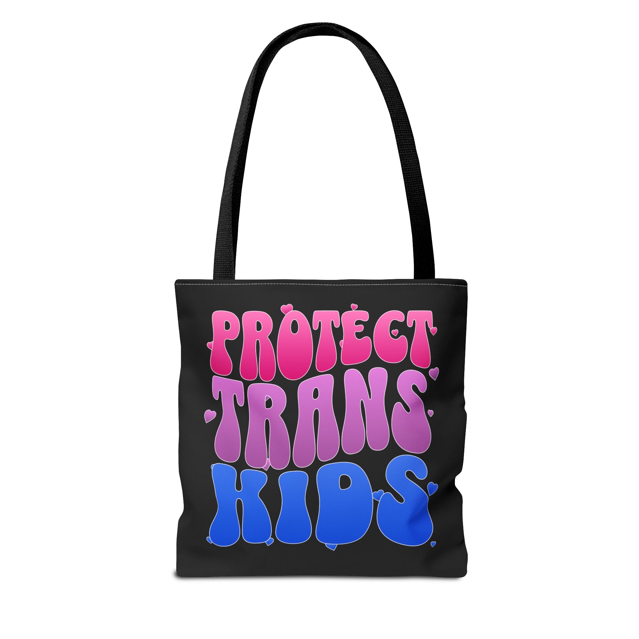 Protect Trans Kids Tote Bag - LGBTQ Ally Merch - Trans Pride Bag - Pride Festival Tote