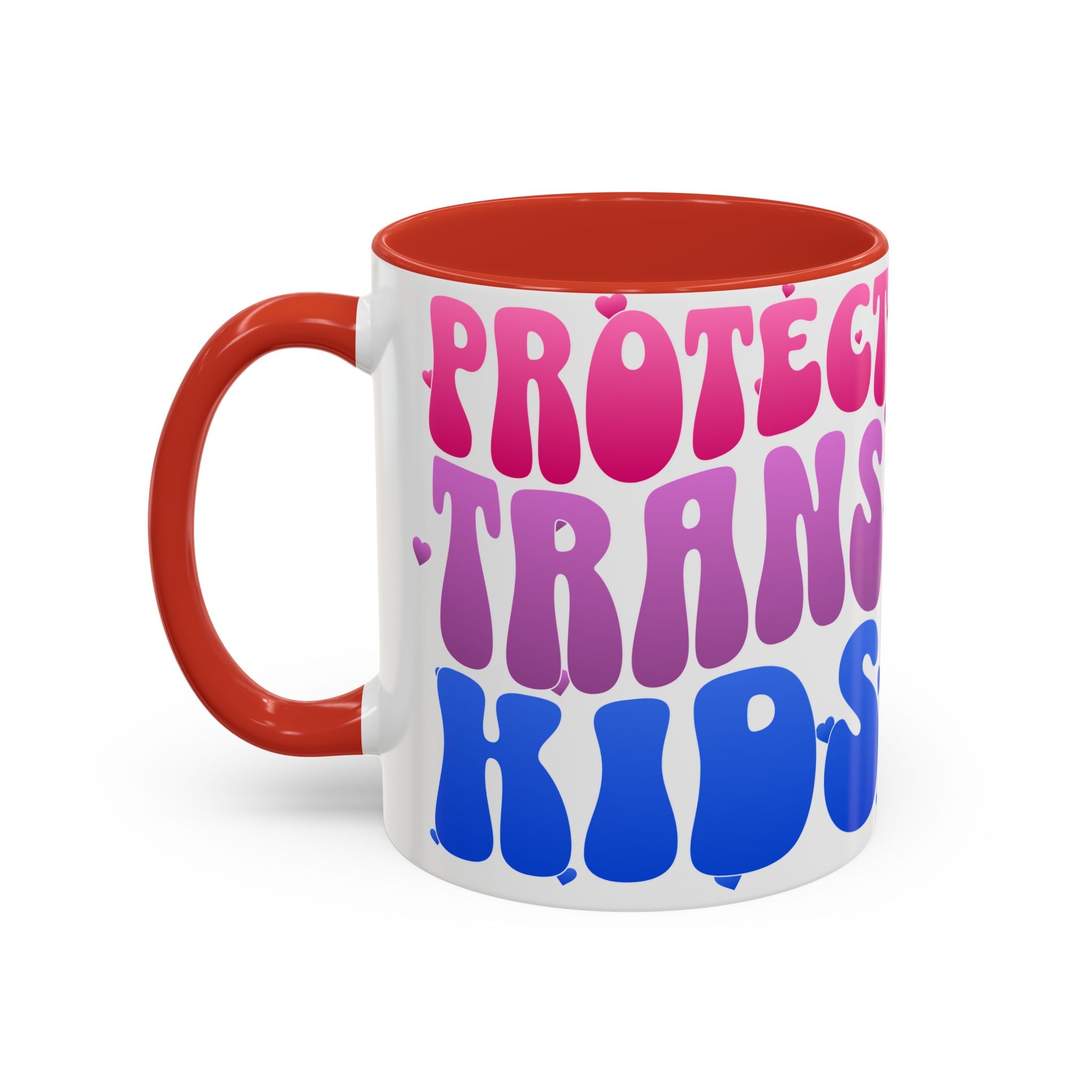 Protect Trans Kids Mug - Transgender Pride Merch - Activist Gift - Social Justice Merch - Anti Trump Mug