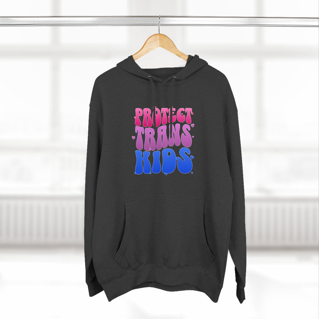 Protect Trans Kids  Hoodie -  LGBTQ+ Apparel - Social Justice Hoodie - Transgender Pride - Pride Festival Merch