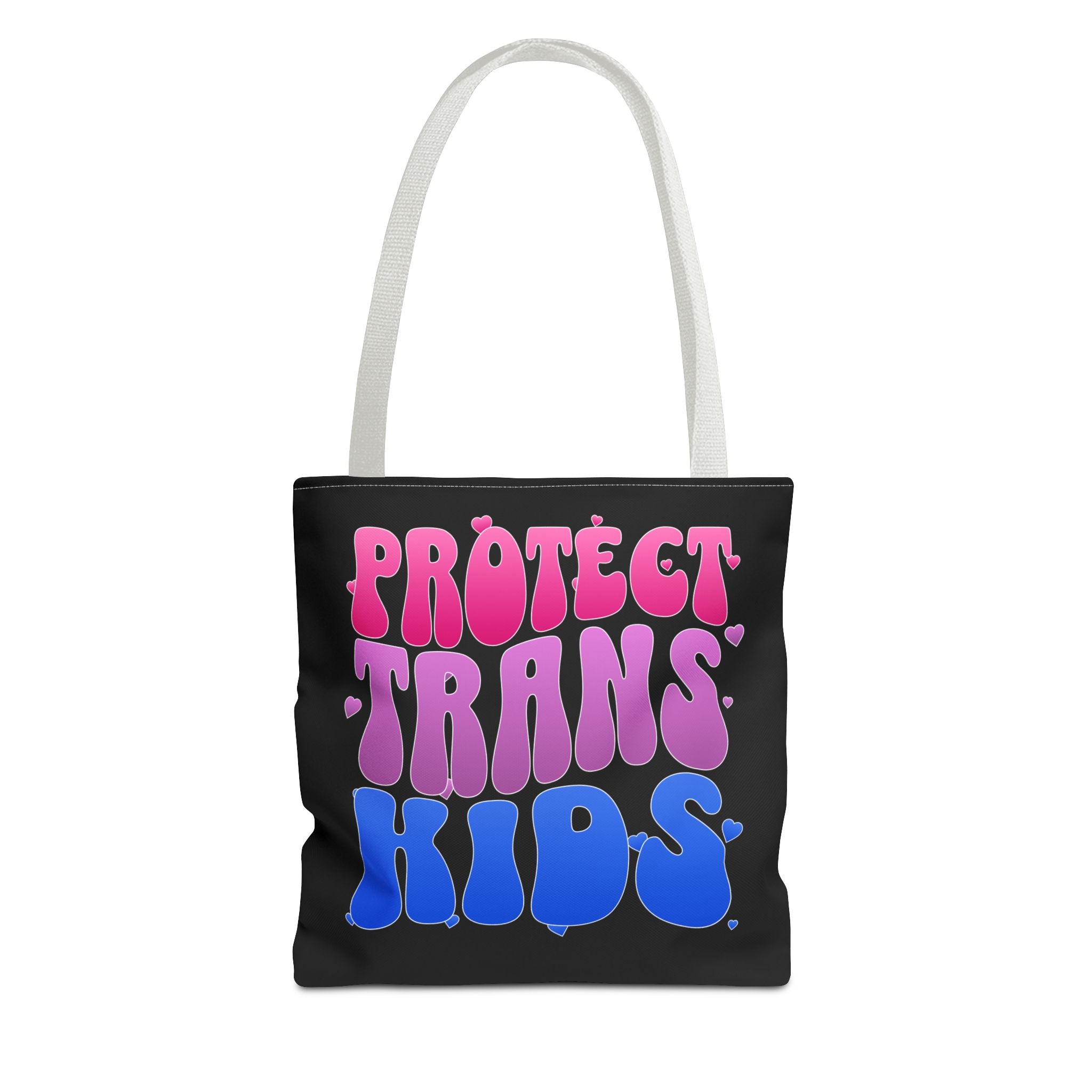 Protect Trans Kids Tote Bag - LGBTQ Ally Merch - Trans Pride Bag - Pride Festival Tote