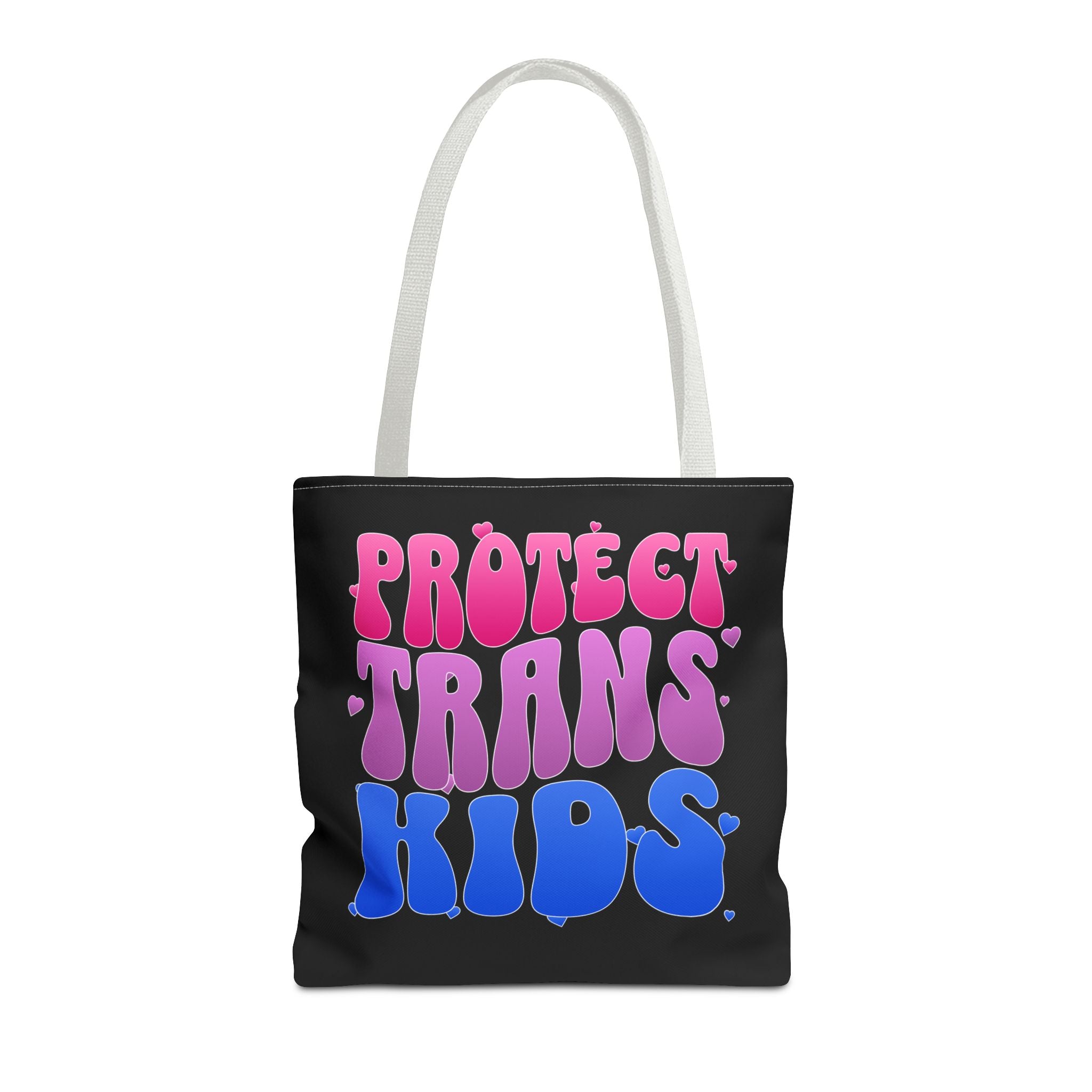 Protect Trans Kids Tote Bag - LGBTQ Ally Merch - Trans Pride Bag - Pride Festival Tote