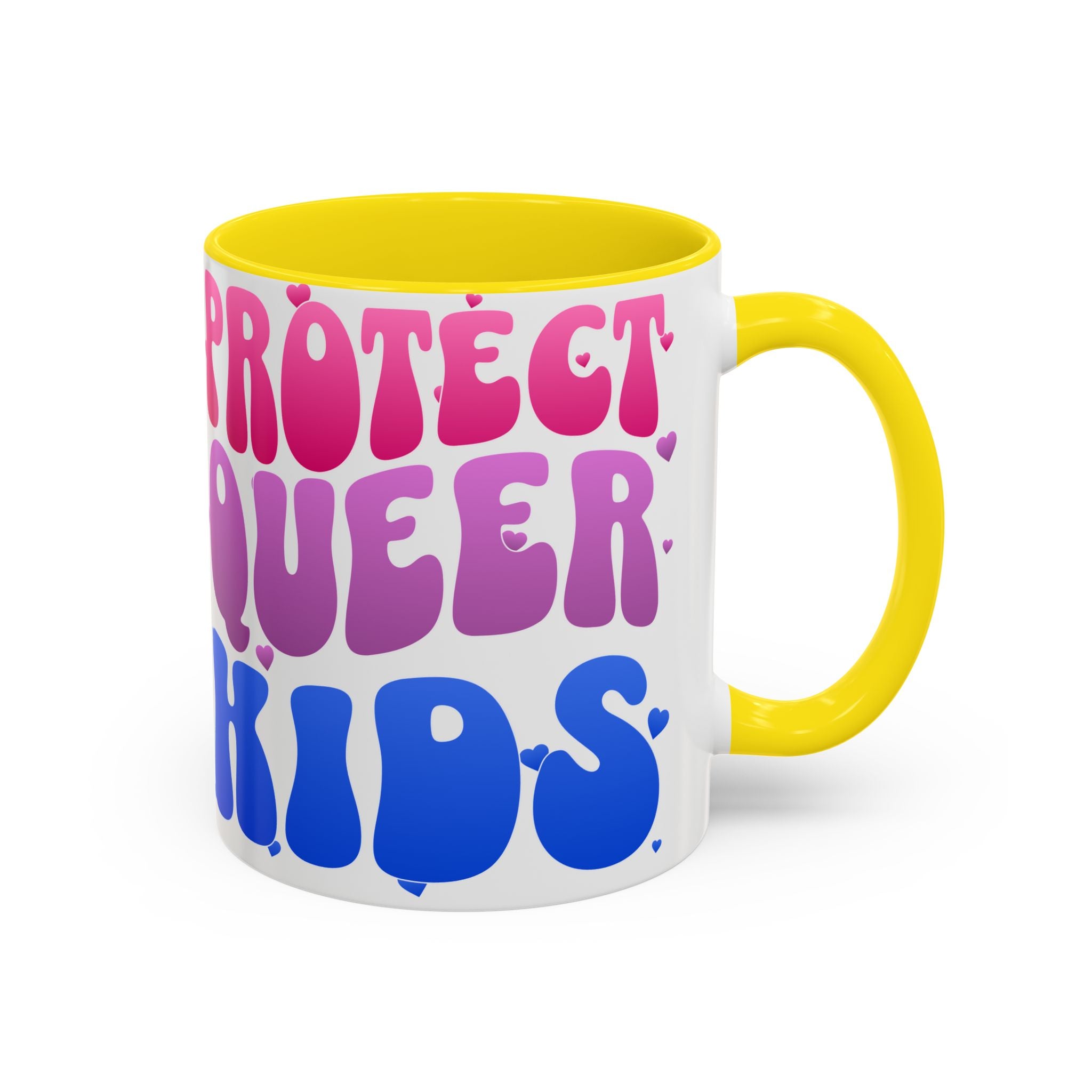 Protect Queer Kids Mug - Trans Ally - Social Justice Mug - LGBTQ Pride Merch - Activist Gift - Queer Pride