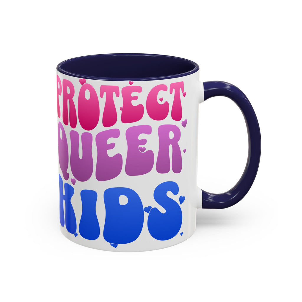 Protect Queer Kids Mug - Trans Ally - Social Justice Mug - LGBTQ Pride Merch - Activist Gift - Queer Pride