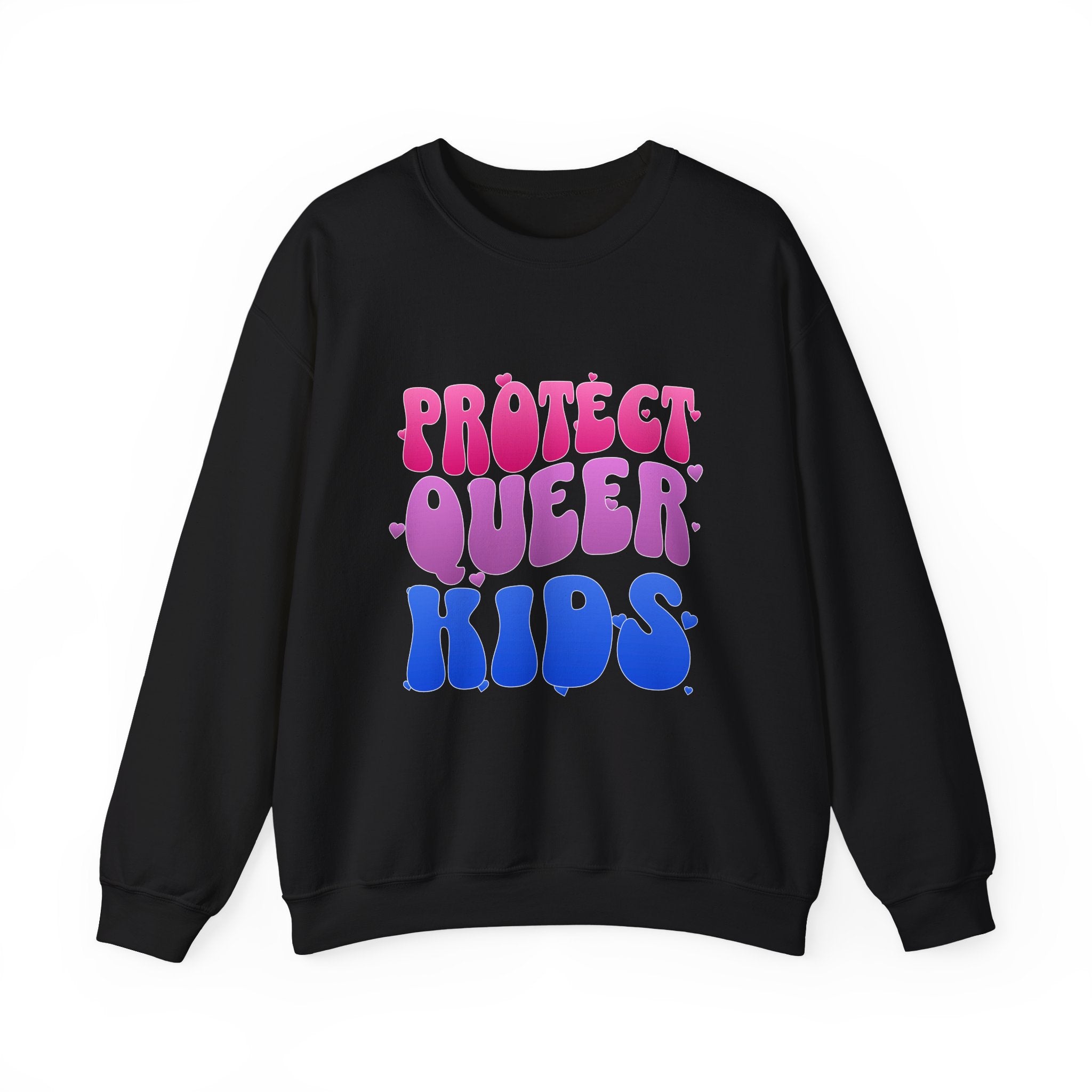 Protect Queer Kids Sweatshirt - LGBTQ+ Sweater - Activist Gift - Pride Festival Merch - Human Rights Sweater