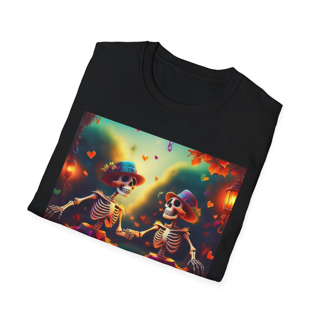 Dancing Skeleton Shirt - Dia Des Mortes Shirt - Cute  Skeleton Couple Halloween Shirt - Halloween 2025