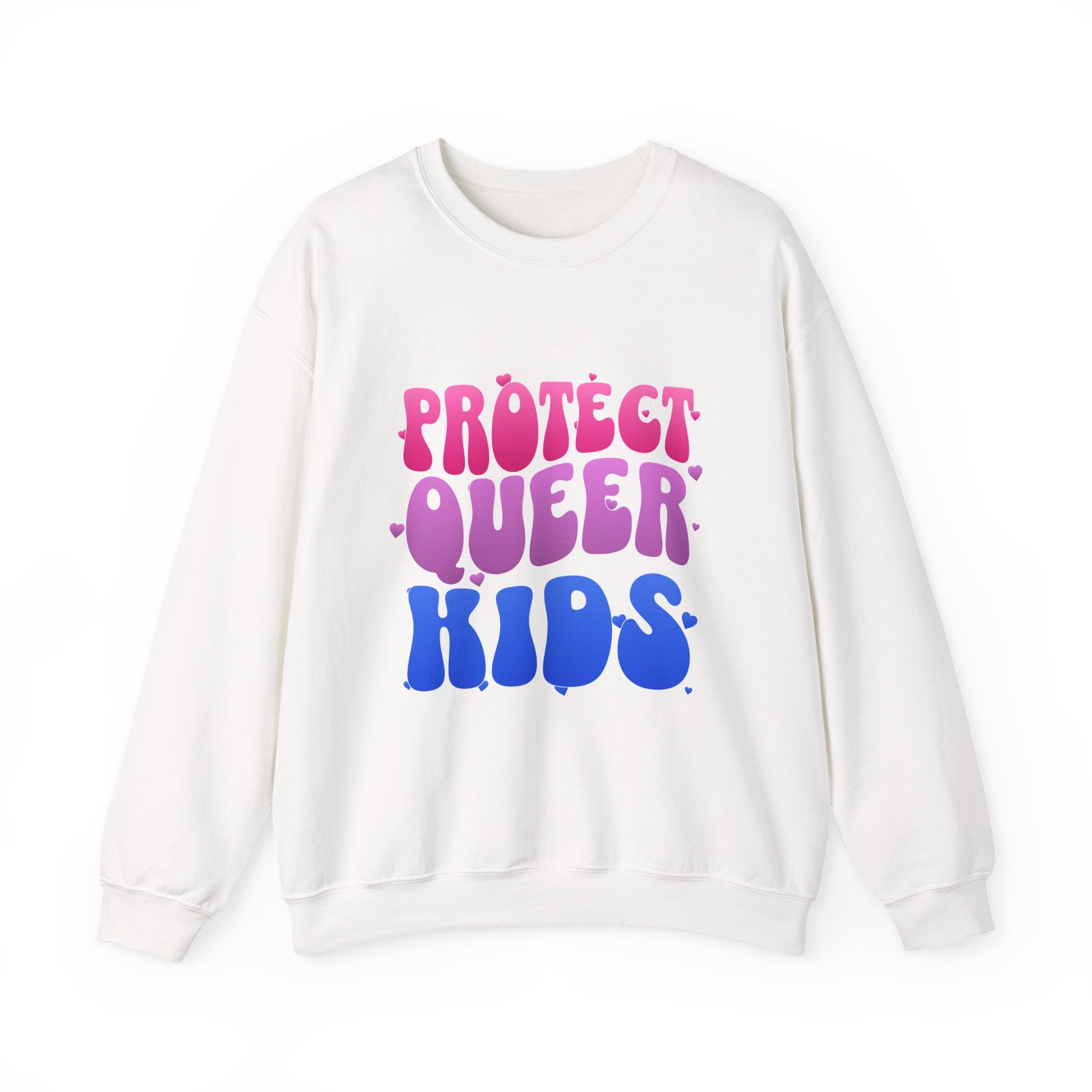 Protect Queer Kids Sweatshirt - LGBTQ+ Sweater - Activist Gift - Pride Festival Merch - Human Rights Sweater