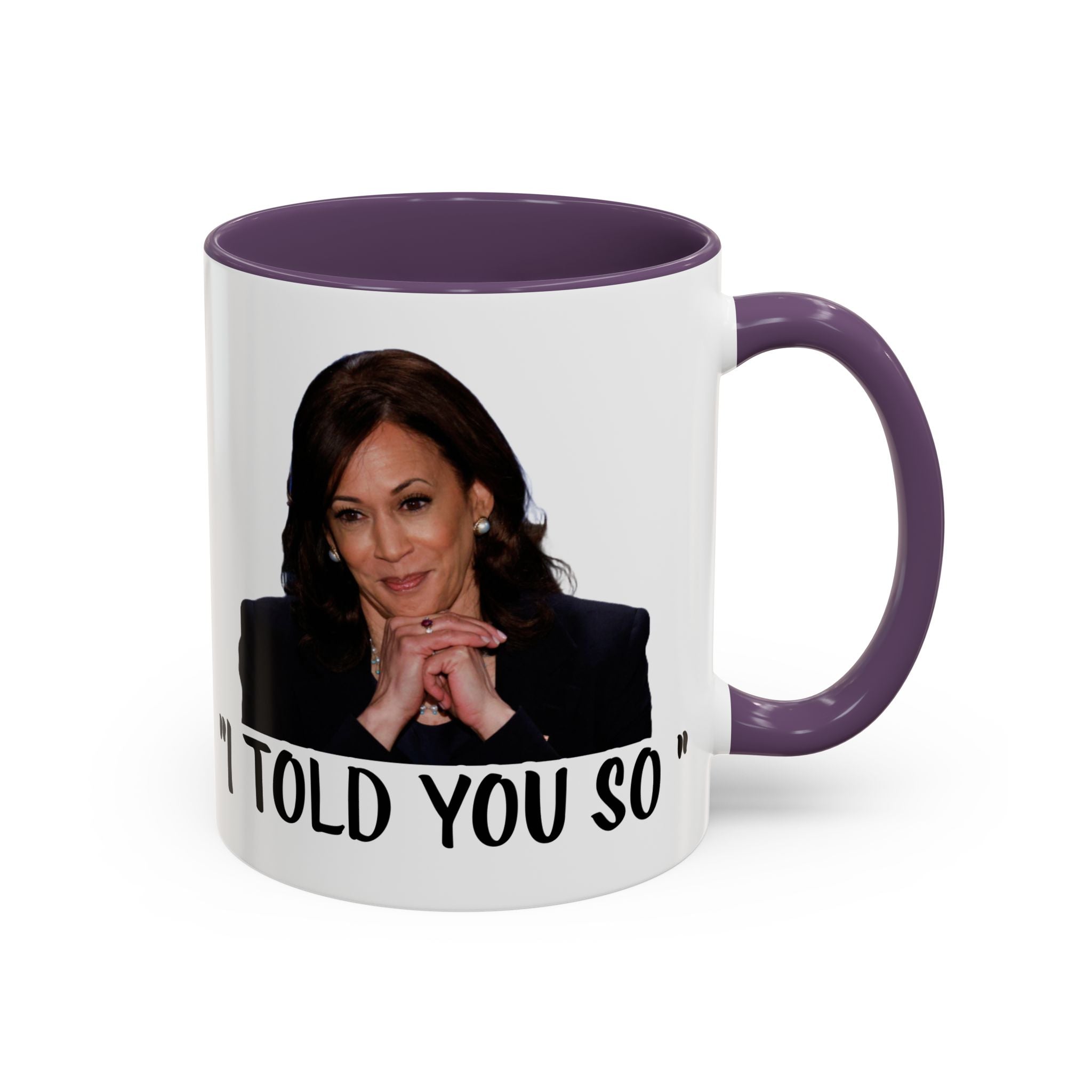 Kamala Harris Mug -  I Told You So - Feminist Mug - Anti Trump Mug - Anti MAGA - Anti Republican - Pro Democracy