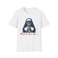 Sugar Skull Nun T-Shirt - Unique Graphic Tee, Day of the Dead, Halloween Costume, Gift for Nuns, Casual Wear