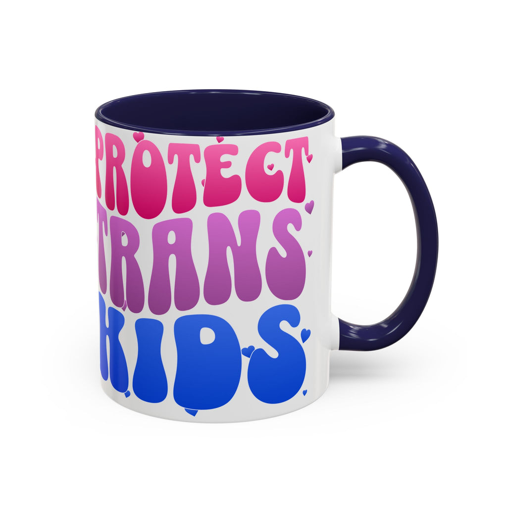 Protect Trans Kids Mug - Transgender Pride Merch - Activist Gift - Social Justice Merch - Anti Trump Mug