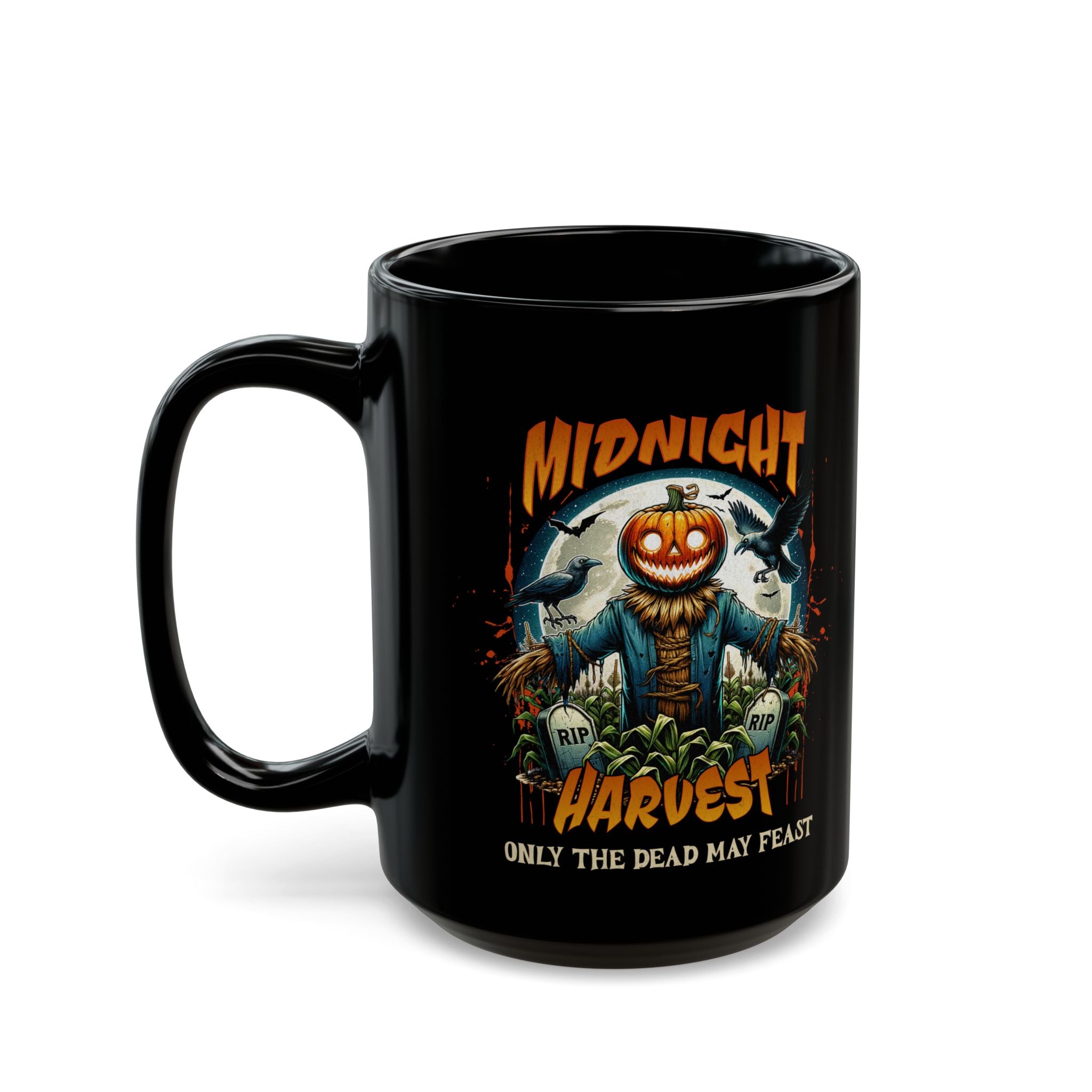 Scarecrow Horror Shirt - Spooky Jack O Lantern - Halloween Mug - Gothic Halloween Mug