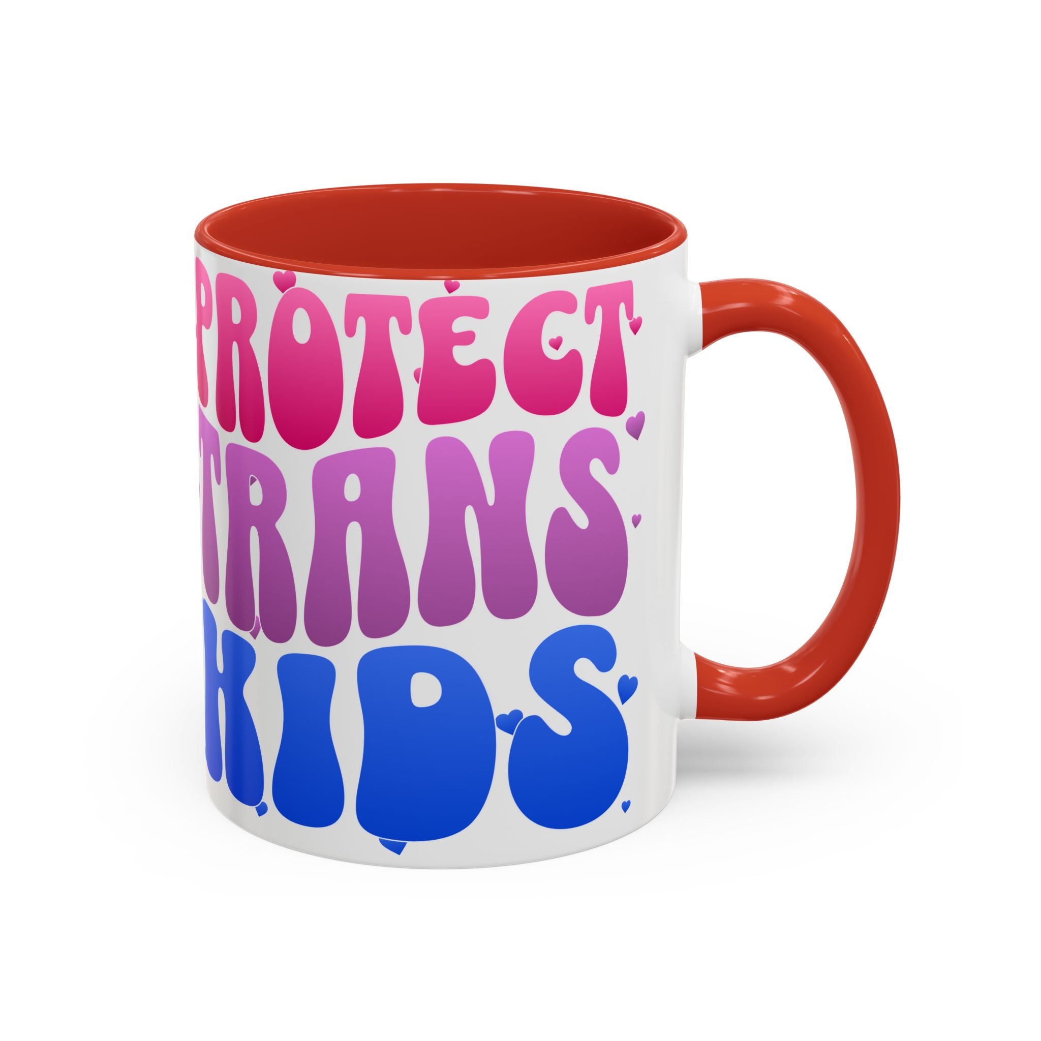 Protect Trans Kids Mug - Transgender Pride Merch - Activist Gift - Social Justice Merch - Anti Trump Mug