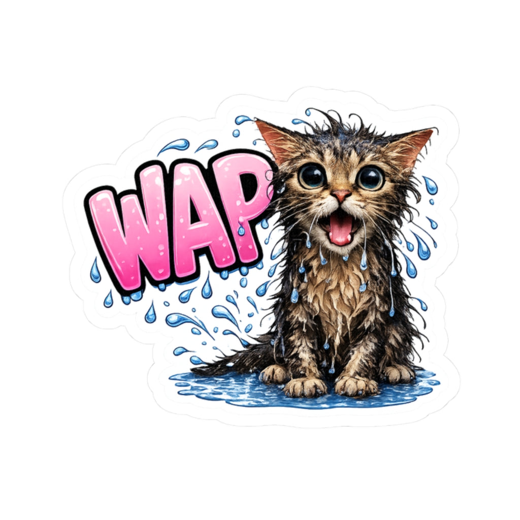 NSFW WAP Sticker - Adult Humor Sticker - Funny Cat Sticker - Feminist Sticker - Spicy Stickers