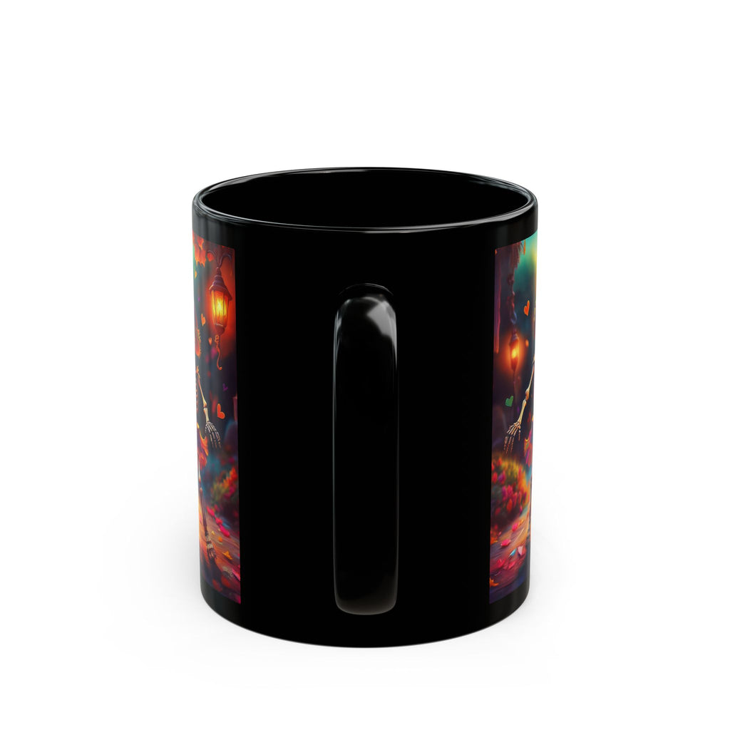 Day of the Dead Skeleton Couple Mug - Dia de los Muertos Mug - Sugar Skull Mug - Halloween Mug