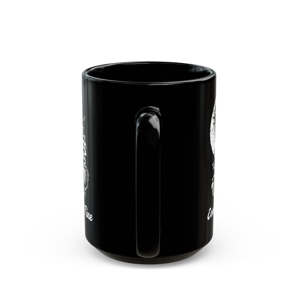 Sarcasm Skeleton Mug - Halloween Mug - Everything Is Fine - Skeleton Coffee Mug
