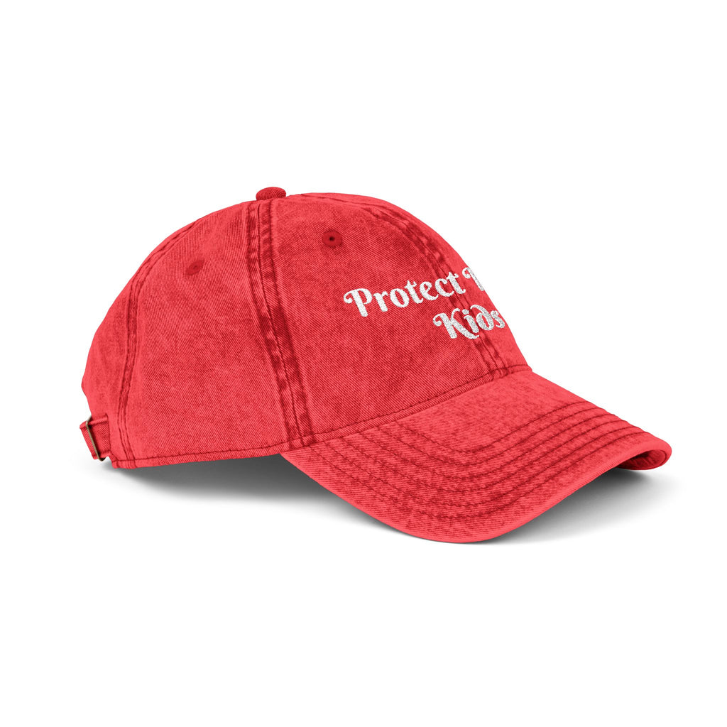 Protect Trans Kids Embroidered Dad Cap - LGBTQ Ally - Transgender Pride Hat - Activist Gift