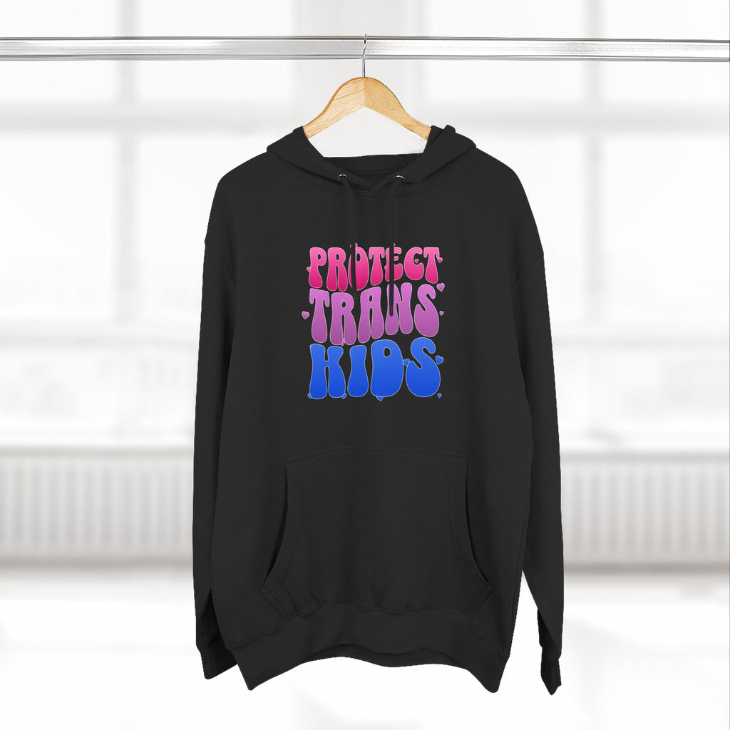 Protect Trans Kids  Hoodie -  LGBTQ+ Apparel - Social Justice Hoodie - Transgender Pride - Pride Festival Merch