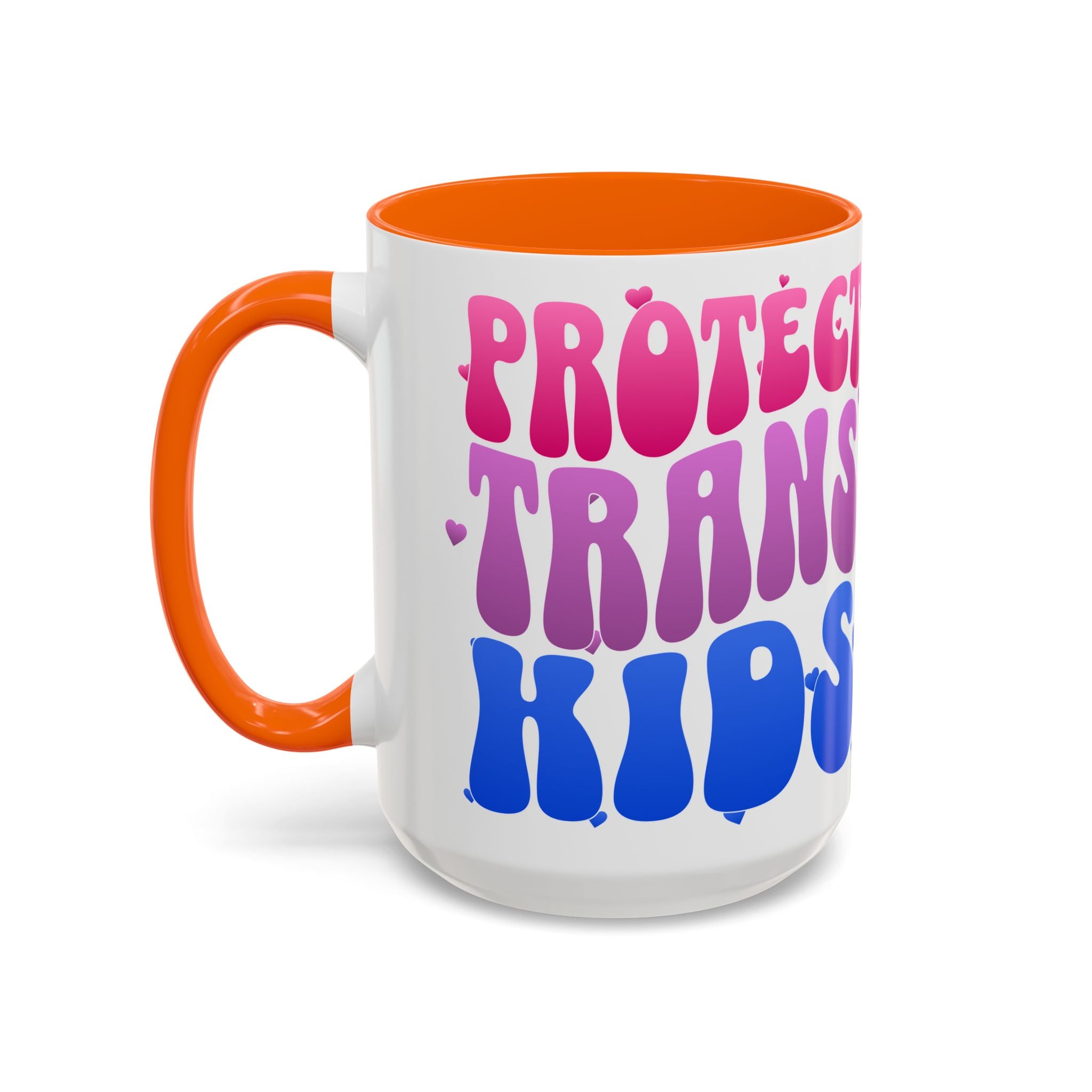Protect Trans Kids Mug - Transgender Pride Merch - Activist Gift - Social Justice Merch - Anti Trump Mug